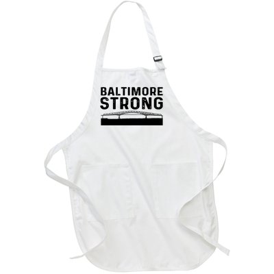 Baltimore Strong Full-Length Apron With Pockets