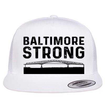 Baltimore Strong Flat Bill Trucker Hat