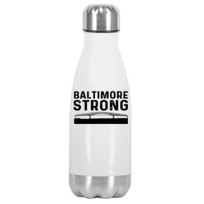 Baltimore Strong Stainless Steel Insulated Water Bottle