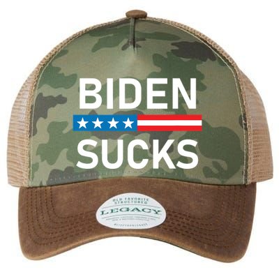 Biden Sucks Legacy Tie Dye Trucker Hat