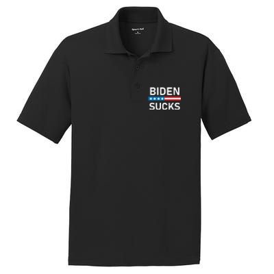 Biden Sucks PosiCharge RacerMesh Polo