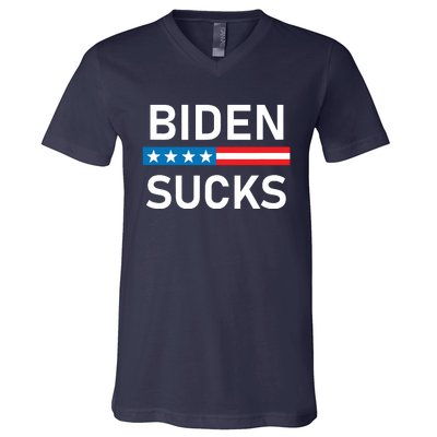 Biden Sucks V-Neck T-Shirt