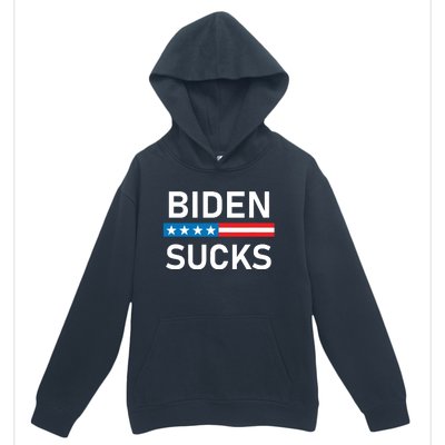 Biden Sucks Urban Pullover Hoodie