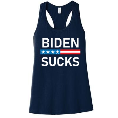 Biden Sucks Women's Racerback Tank