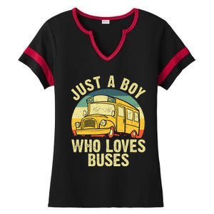 Best School Bus For Yellow Bus Lover Buses Ladies Halftime Notch Neck Tee