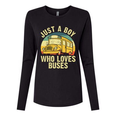 Best School Bus For Yellow Bus Lover Buses Womens Cotton Relaxed Long Sleeve T-Shirt