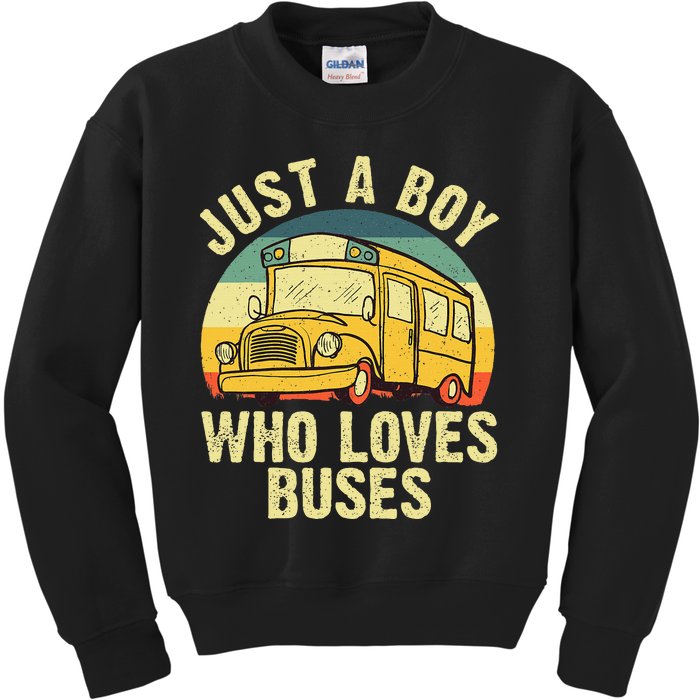 Best School Bus For Yellow Bus Lover Buses Kids Sweatshirt