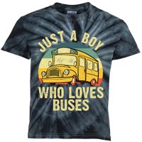 Best School Bus For Yellow Bus Lover Buses Kids Tie-Dye T-Shirt