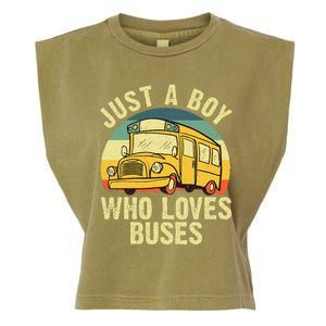 Best School Bus For Yellow Bus Lover Buses Garment-Dyed Women's Muscle Tee