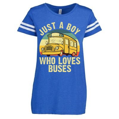 Best School Bus For Yellow Bus Lover Buses Enza Ladies Jersey Football T-Shirt