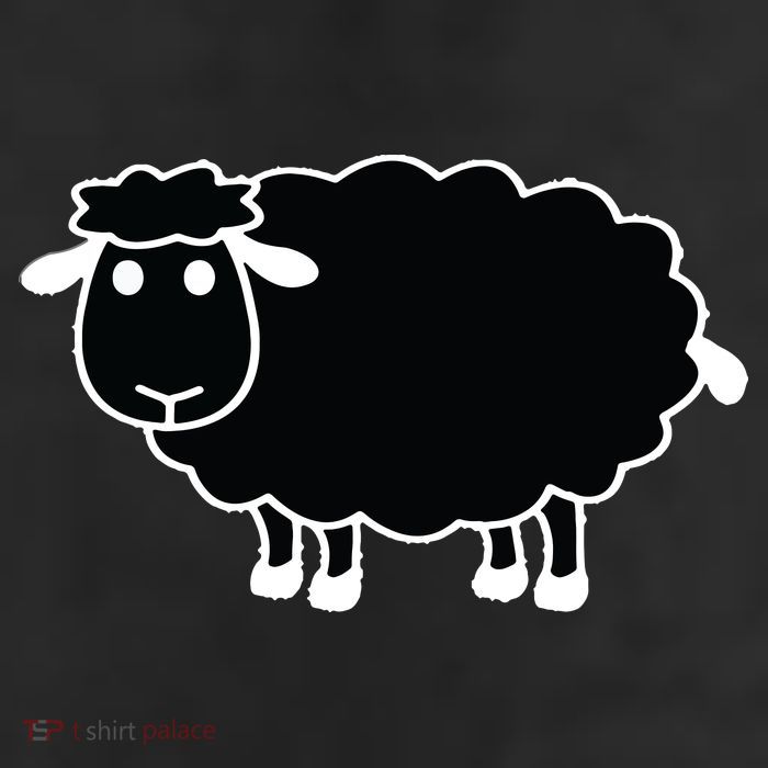 Black Sheep 11oz C Handle Ceramic Mug