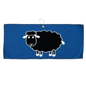 Black Sheep Large Microfiber Waffle Golf Towel