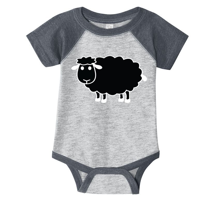 Black Sheep Infant Baby Jersey Bodysuit