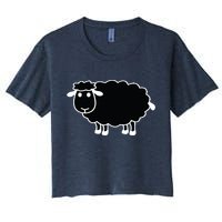 Black Sheep Women's Crop Top Tee