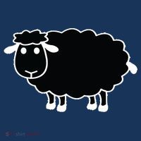 Black Sheep Short Acrylic Beanie