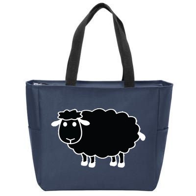 Black Sheep Zip Tote Bag