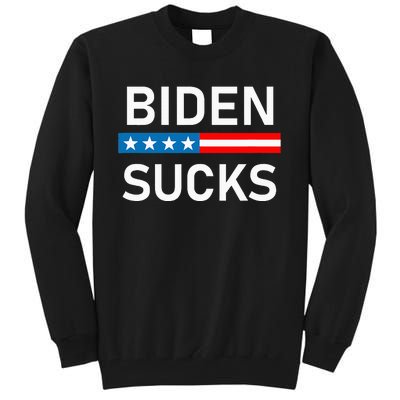 Biden Sucks Tall Sweatshirt