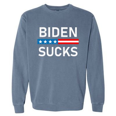 Biden Sucks Garment-Dyed Sweatshirt