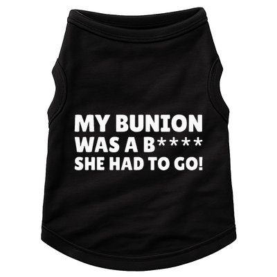 Bunion Surgery Doggie Tank