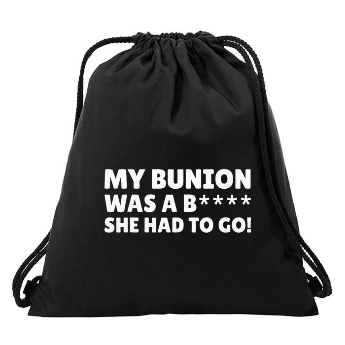 Bunion Surgery Drawstring Bag