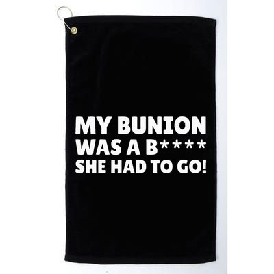 Bunion Surgery Golf Towel