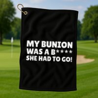 Bunion Surgery Golf Towel