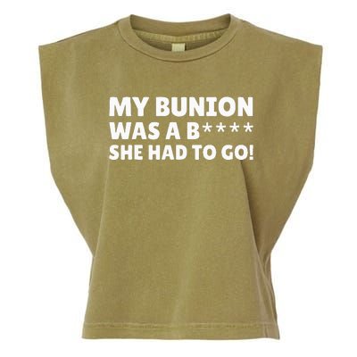 Bunion Surgery Garment-Dyed Women's Muscle Tee