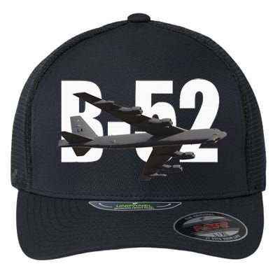 B52 Stratofortress Bomber Plane Aircraft Flexfit Unipanel Trucker Cap