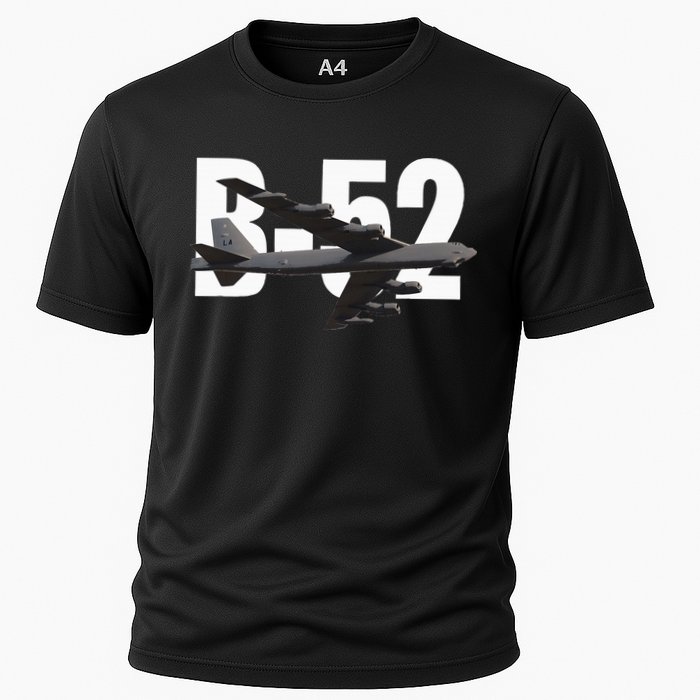 B52 Stratofortress Bomber Plane Aircraft Cooling Performance Crew T-Shirt