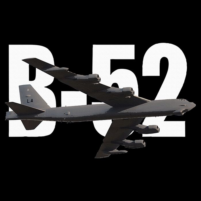 B52 Stratofortress Bomber Plane Aircraft Cooling Performance Crew T-Shirt