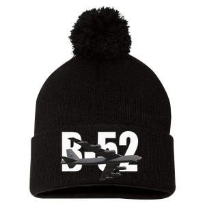 B52 Stratofortress Bomber Plane Aircraft Pom Pom 12in Knit Beanie