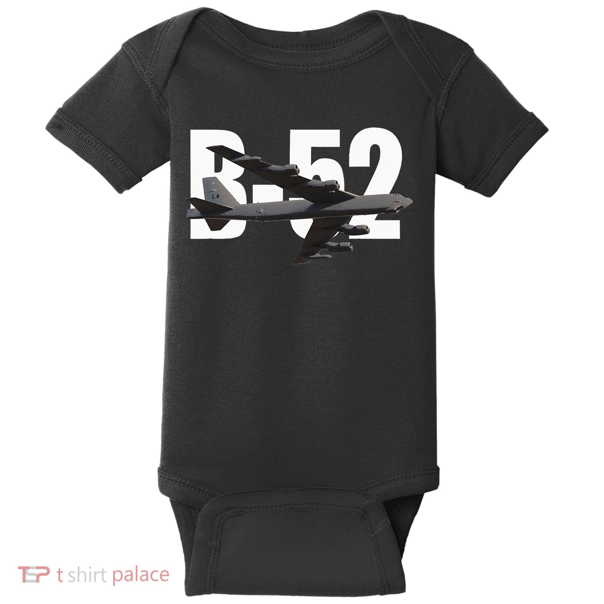 B52 Stratofortress Bomber Plane Aircraft Baby Bodysuit