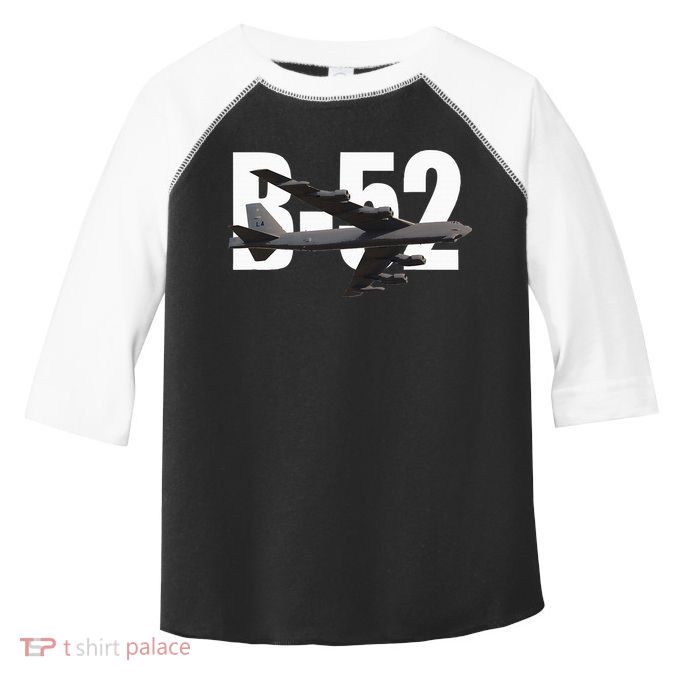 B52 Stratofortress Bomber Plane Aircraft Toddler Fine Jersey T-Shirt