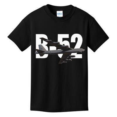 B52 Stratofortress Bomber Plane Aircraft Kids T-Shirt