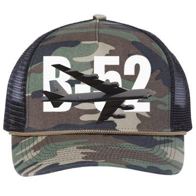 B52 Stratofortress Bomber Plane Aircraft Retro Rope Trucker Hat Cap