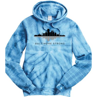 Baltimore Strong Tie Dye Hoodie