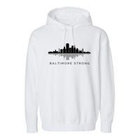 Baltimore Strong Garment-Dyed Fleece Hoodie