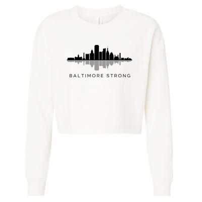 Baltimore Strong Cropped Pullover Crew