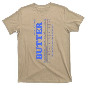 Butter Stick Blue Funny T-Shirt