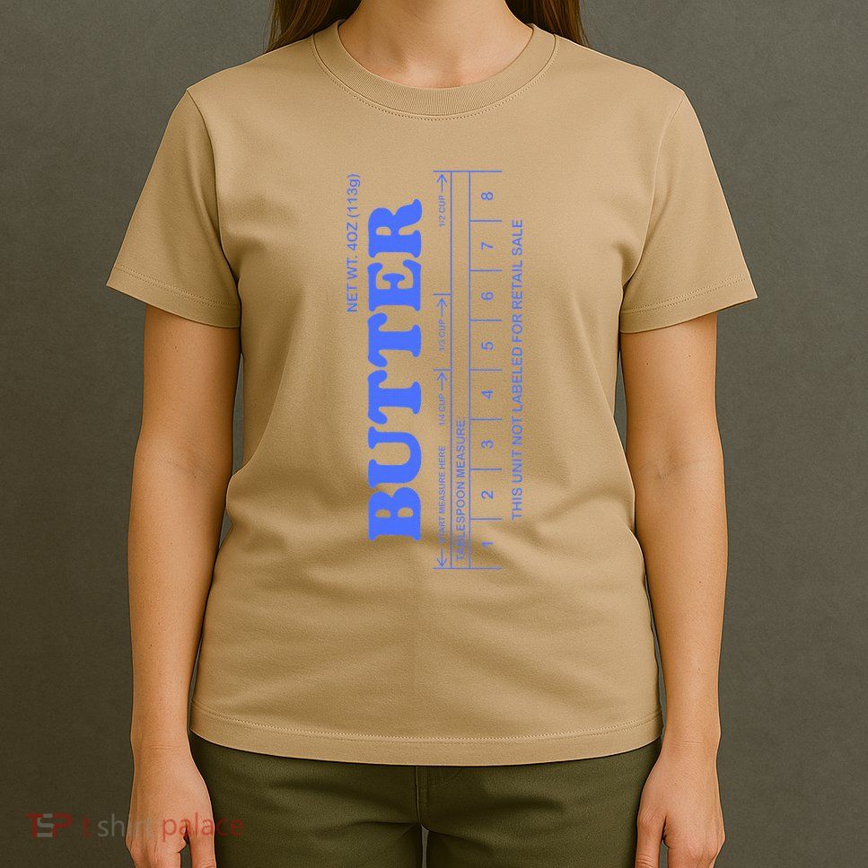 Butter Stick Blue Funny T-Shirt