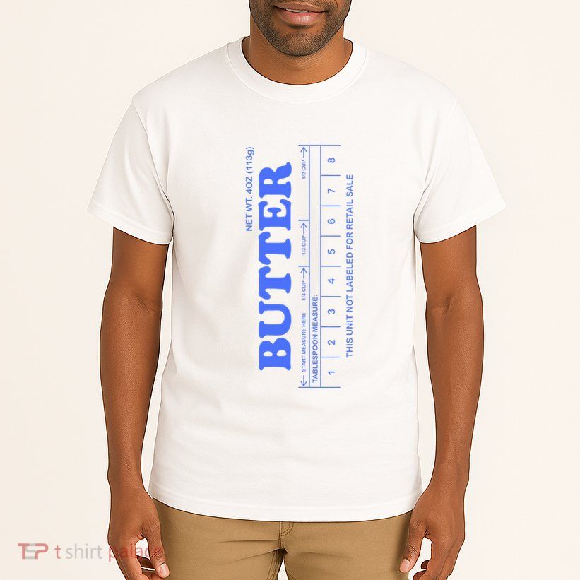 Butter Stick Blue Funny Tall T-Shirt