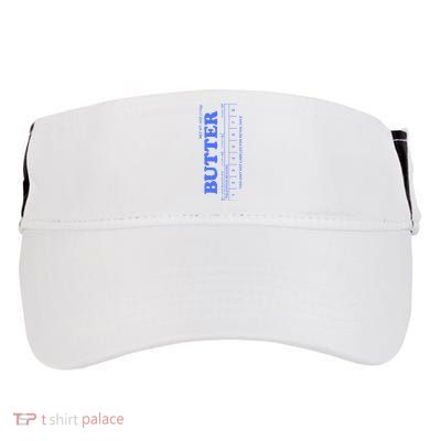 Butter Stick Blue Funny Adult Drive Performance Visor