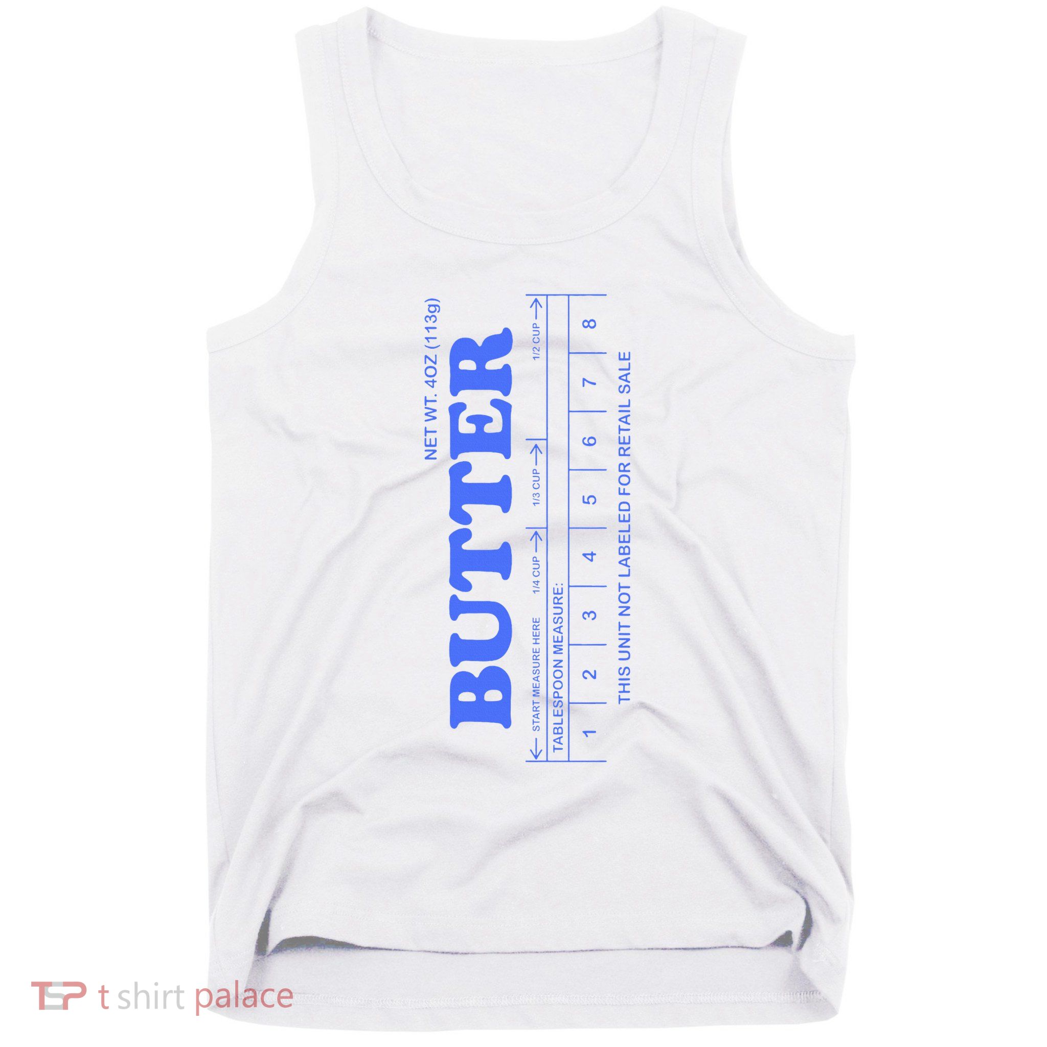 Butter Stick Blue Funny Tank Top