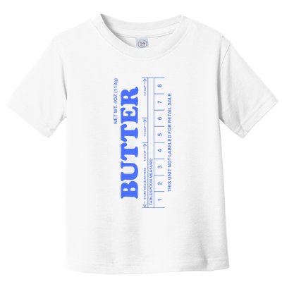 Butter Stick Blue Funny Toddler T-Shirt