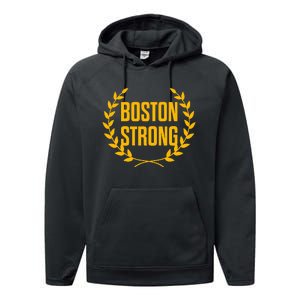 Boston Strong Performance Fleece Hoodie