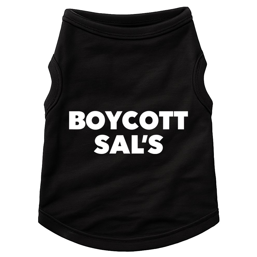 Boycott SalS Doggie Tank