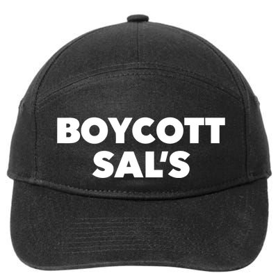Boycott SalS 7-Panel Snapback Hat