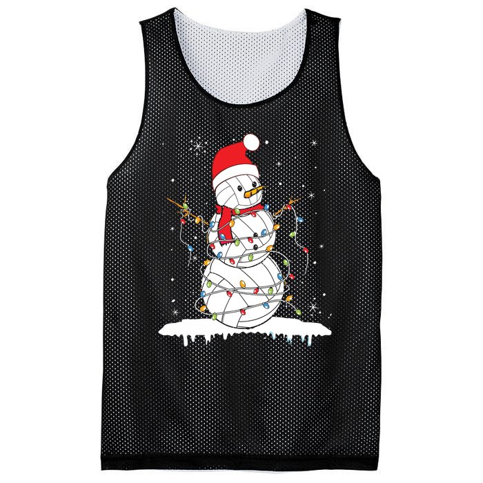 Baseball Snowman Balls Snow Christmas Xmas Mesh Reversible Basketball Jersey Tank