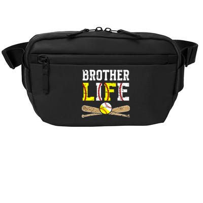 Baseball Softball Brother Life Softball Baseball Brother Gift Crossbody Pack