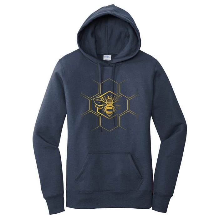 Beekeeper Shirts, Beekeeping Honeycomb Love For Bees Women's Pullover Hoodie